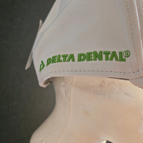 Titleist Hat Mens White Strap Back Grande Vista Adjustable - Picture 3 of 6